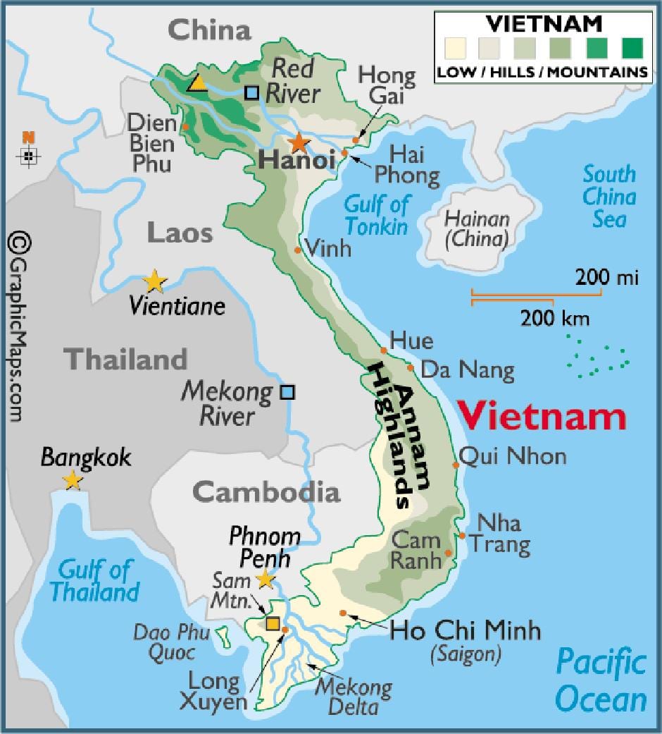 地图在西贡