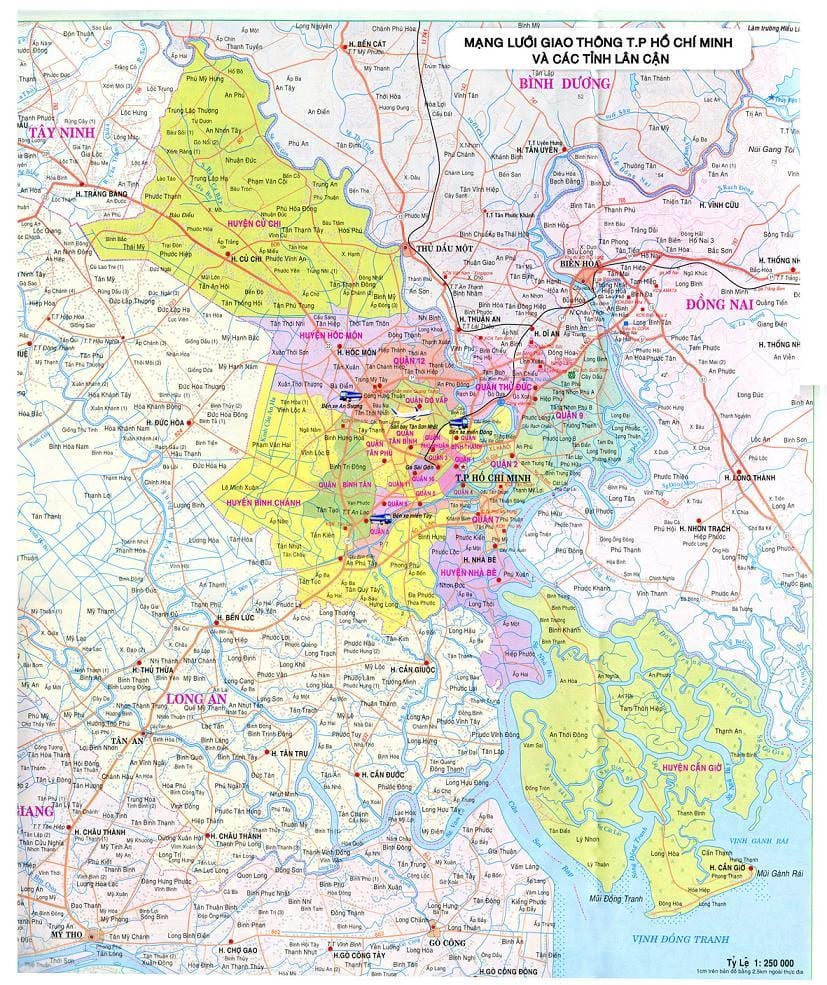 地图tp胡志明