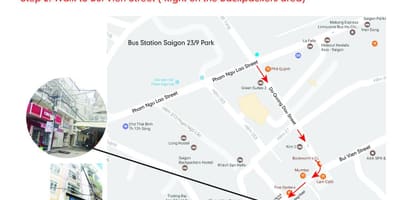 胡志明总109路线图